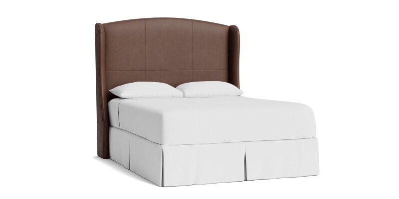 Paris Leather Upholstered Bed 1991H159L55