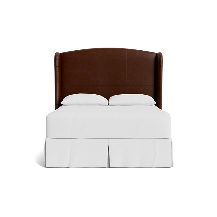 Paris Leather Upholstered Bed 1991H159L56