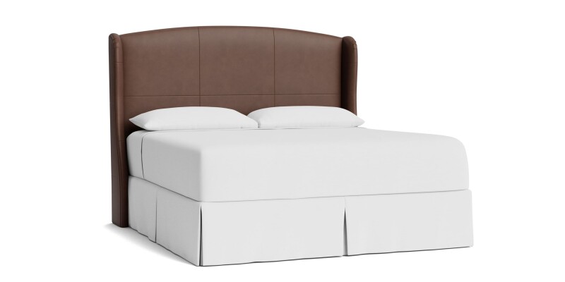Paris Leather Upholstered Bed 1991H169L53