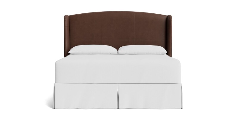 Paris Leather Upholstered Bed 1991H169L53