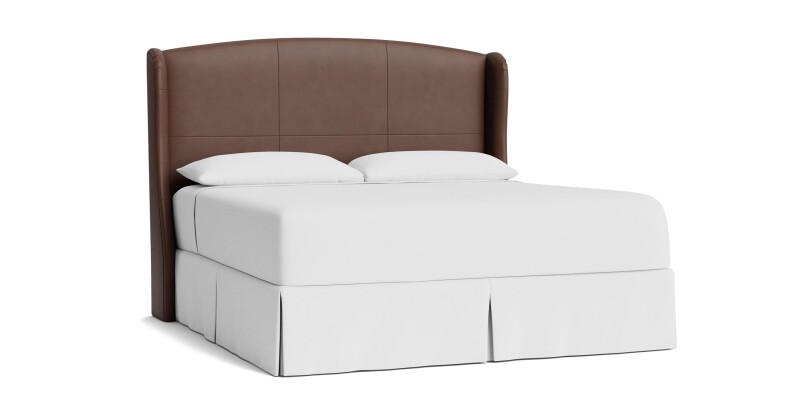 Paris Leather Upholstered Bed 1991H179L55
