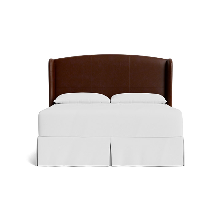 Paris Leather Upholstered Bed 1991H179L56