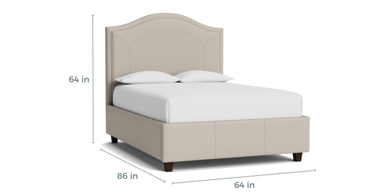 Vienna Leather Upholstered Bed 1992K149LKIT58