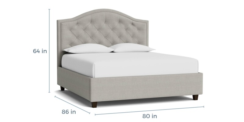 Vienna Tufted Upholstered Bed 1992K169TKIT25