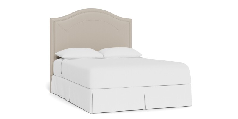 Vienna Leather Upholstered Bed 1993H159L52