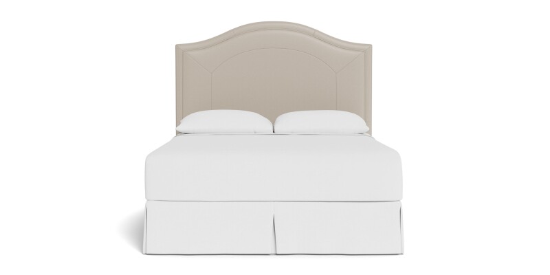 Vienna Leather Upholstered Bed 1993H159L55