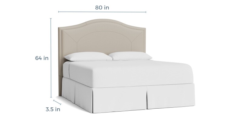 Vienna Leather Upholstered Bed
1993H169L53