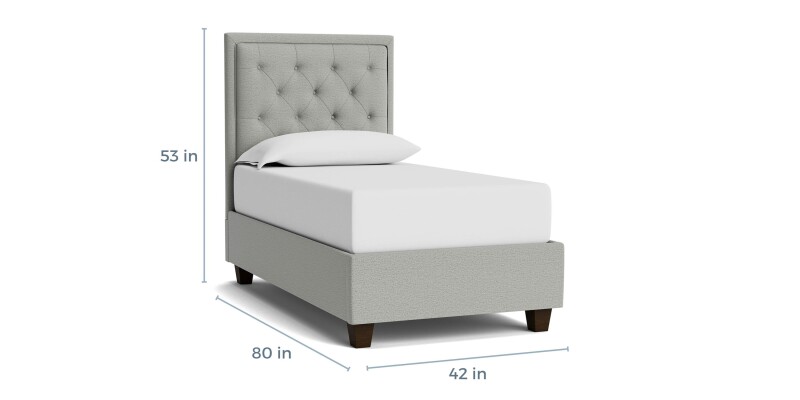 Manhattan Tufted Upholstered Bed 1994K139TKIT23