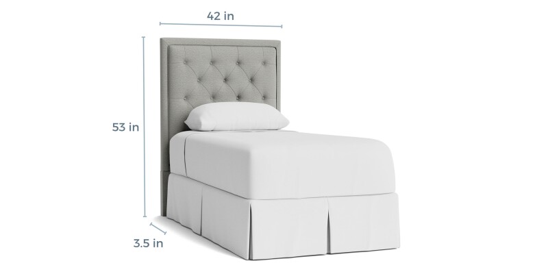 Manhattan Tufted Upholstered Bed 1995H139T23