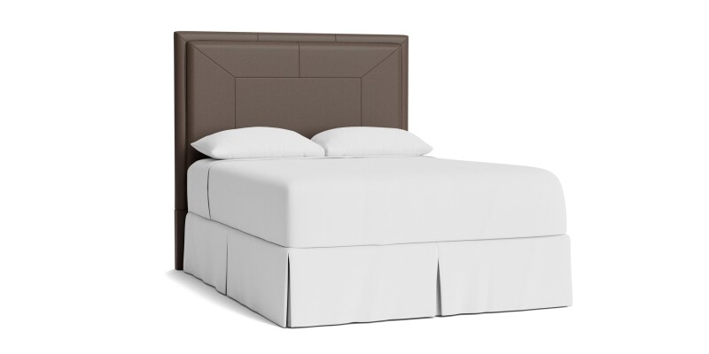 Manhattan Leather Upholstered Bed 1995H149L53