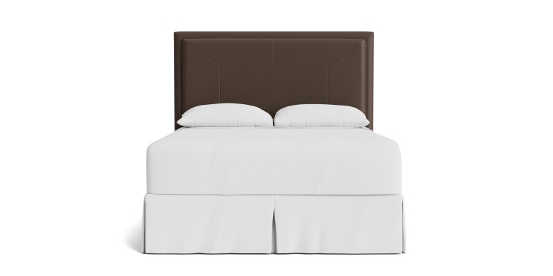 Manhattan Leather Upholstered Bed 1995H149L53