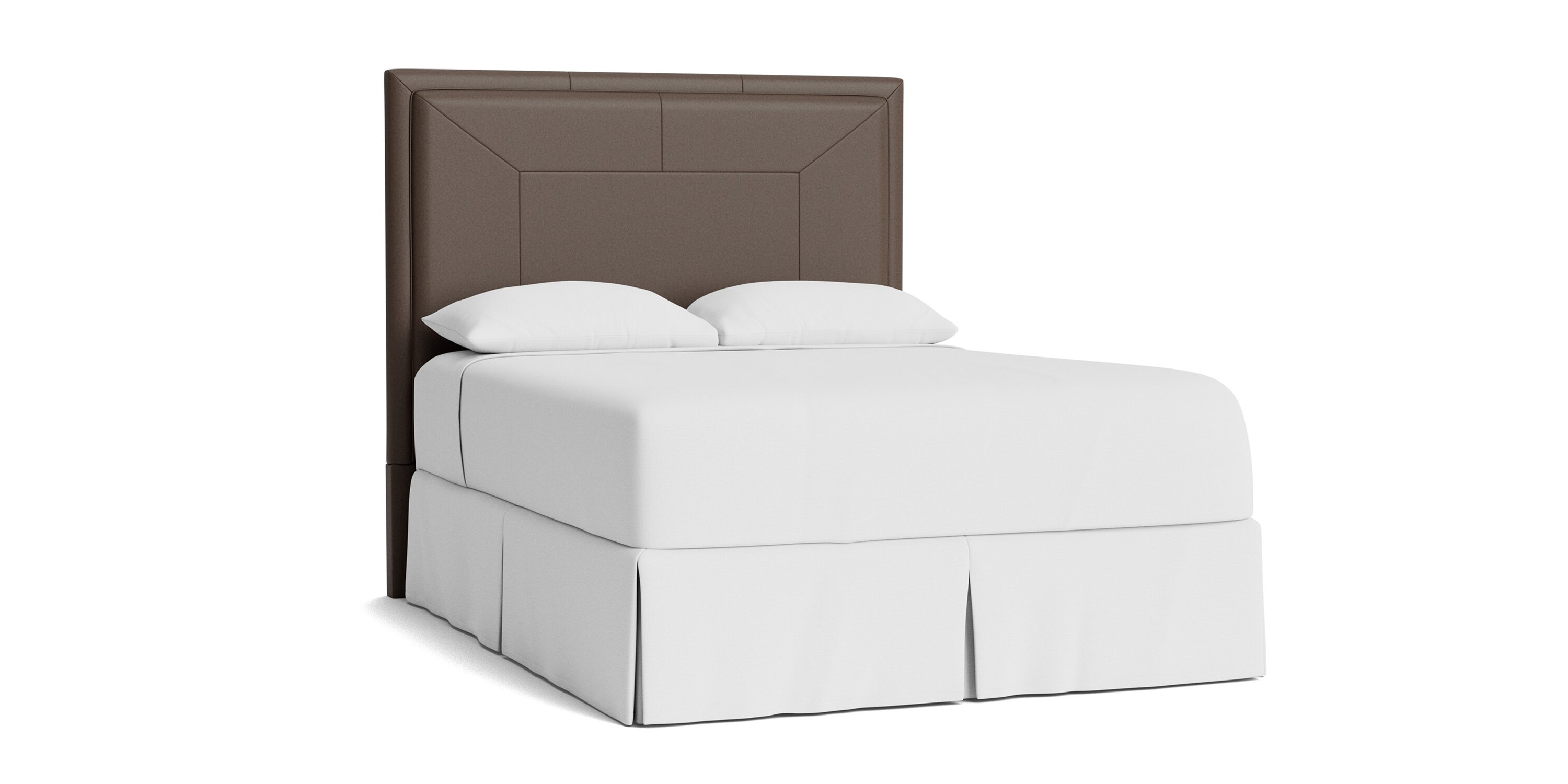 Manhattan Leather Upholstered Bed 1995H149L56
