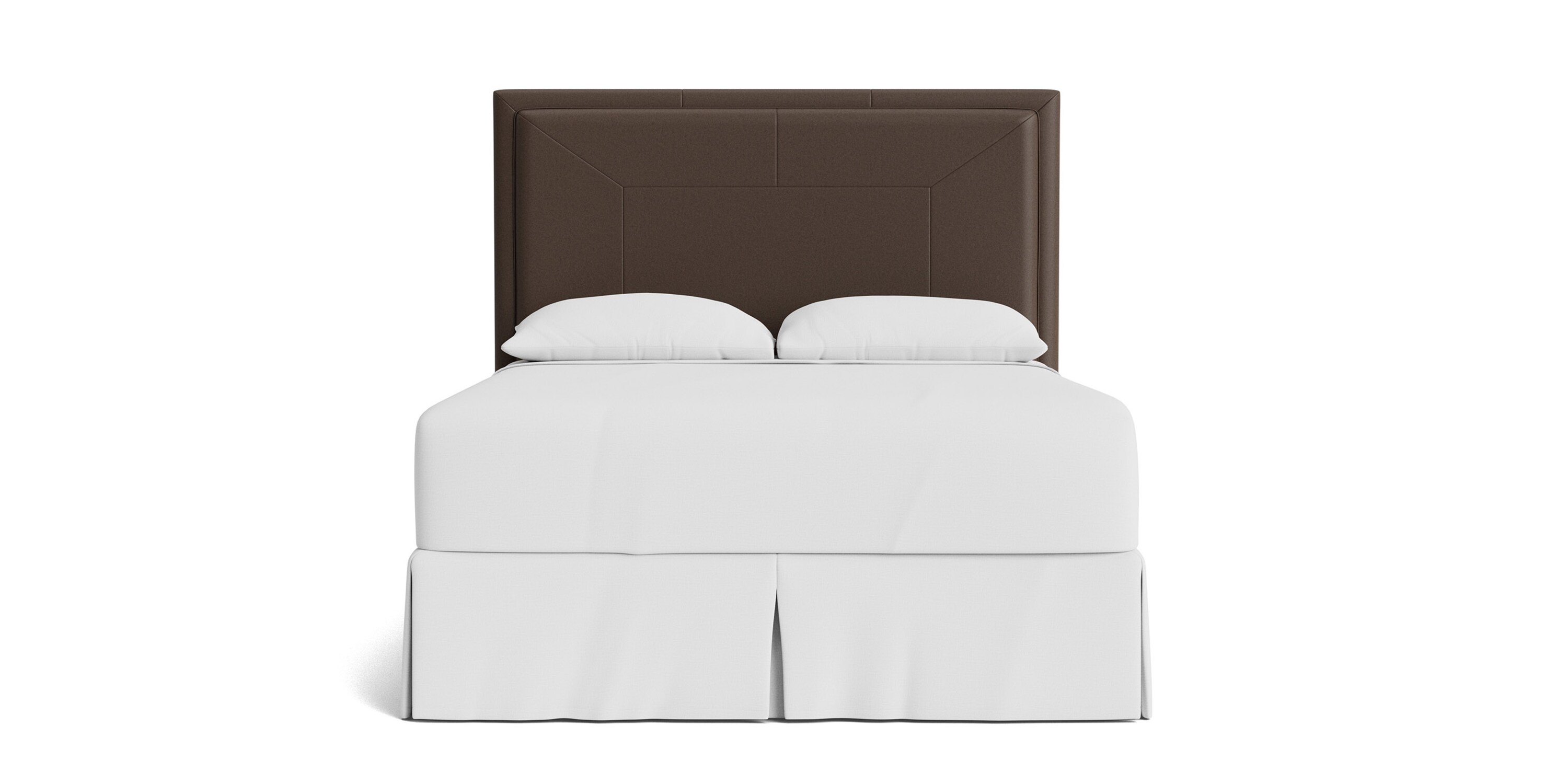 Manhattan Leather Upholstered Bed 1995H149L56