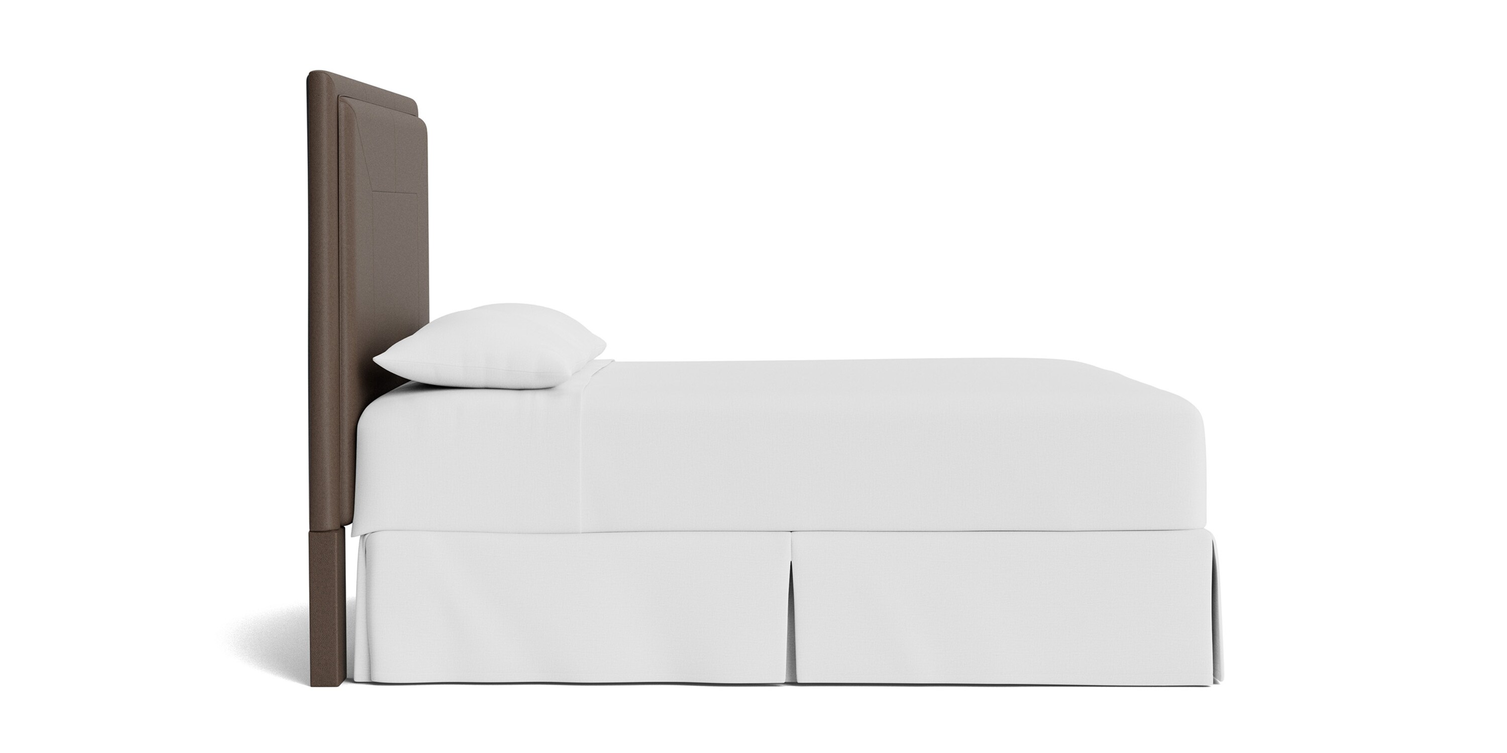Manhattan Leather Upholstered Bed 1995H149L56