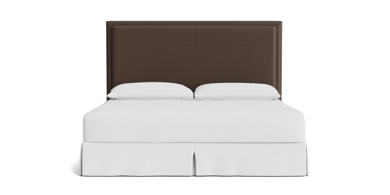 Manhattan Leather Upholstered Bed 1995H169L52