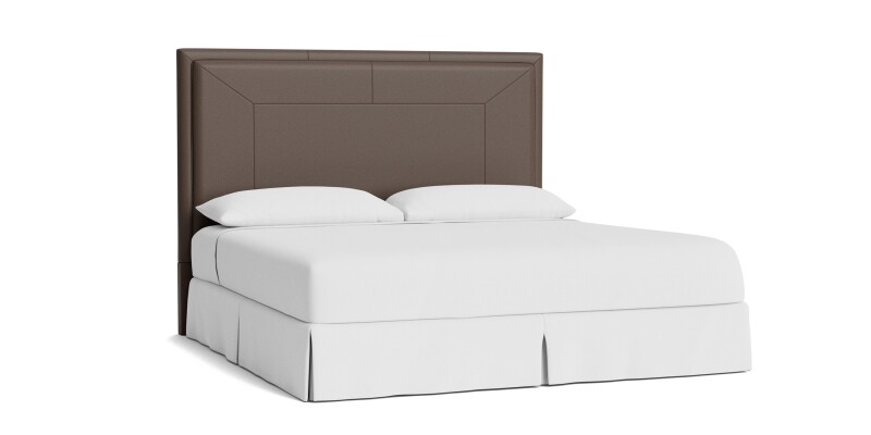 Manhattan Leather Upholstered Bed 1995H169L55