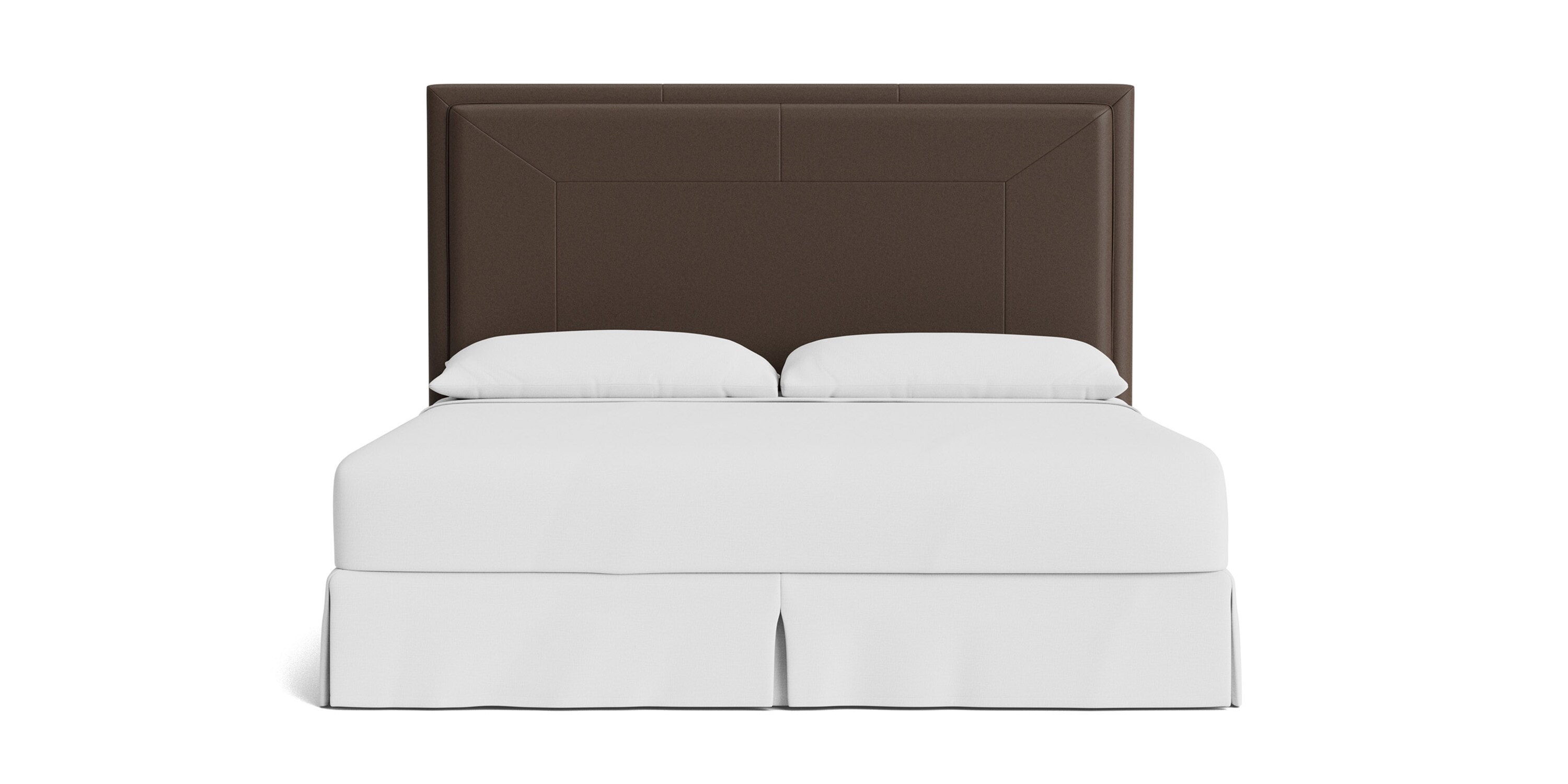 Manhattan Leather Upholstered Bed 1995H169L56