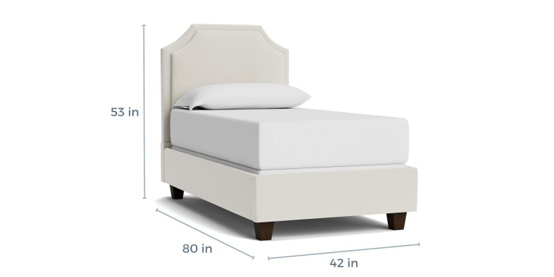 Florence Upholstered Bed 1996K139KIT21