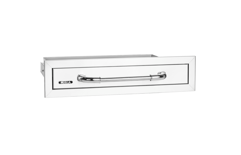 Stainless-Steel Single Utensil Drawer with Reveal 19970