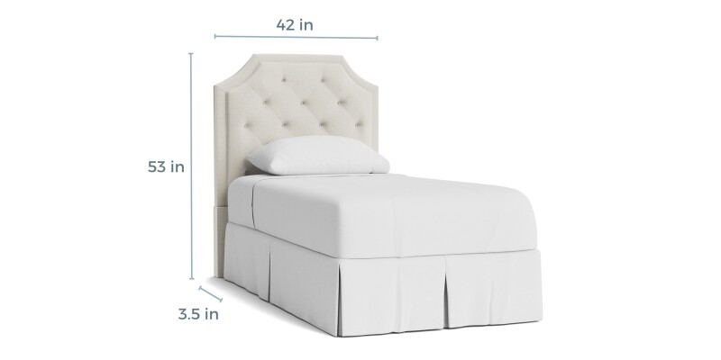 Florence Tufted Upholstered Bed 1997H139T23