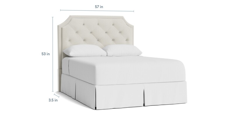 Florence Tufted Upholstered Bed 1997H149T23