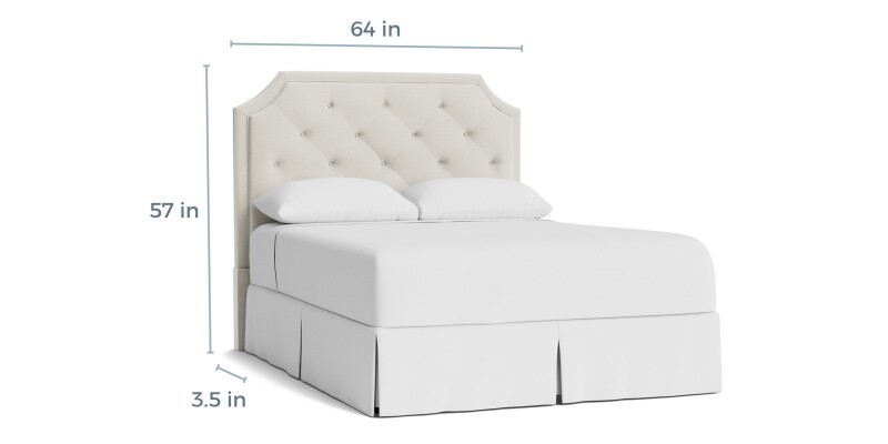 Florence Tufted Upholstered Bed 1997H159T23