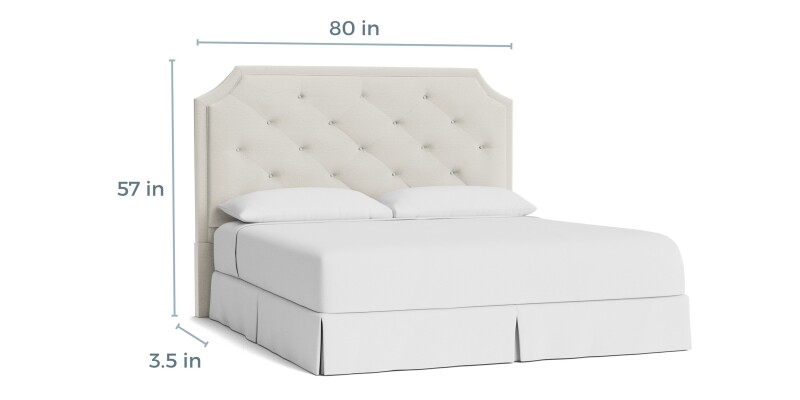 Florence Tufted Upholstered Bed 1997H169T27