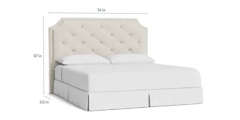 Florence Tufted Upholstered Bed 1997H179T23