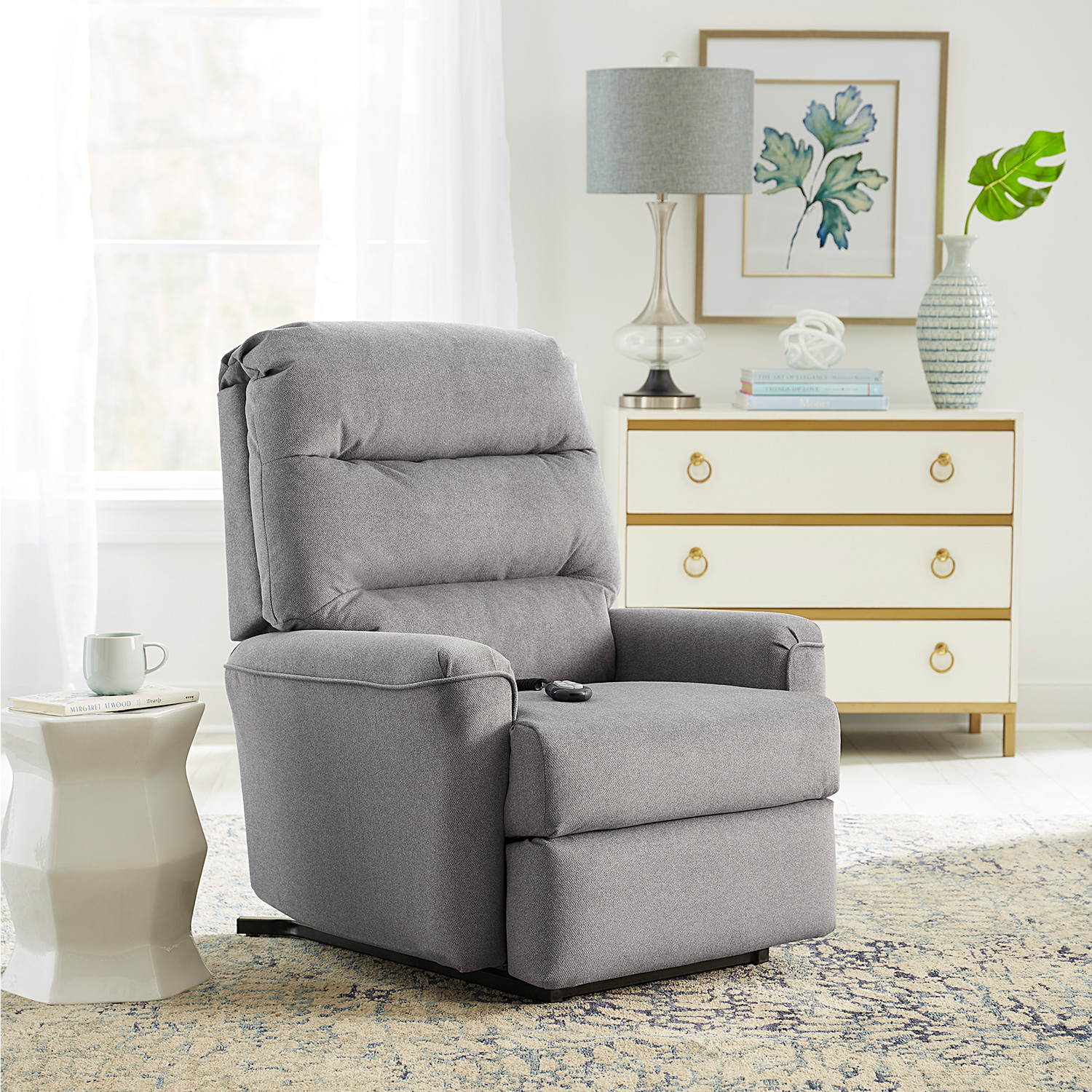 Chia - Petite Sized 2-motor Power Lift Recliner - 1A12 1A12