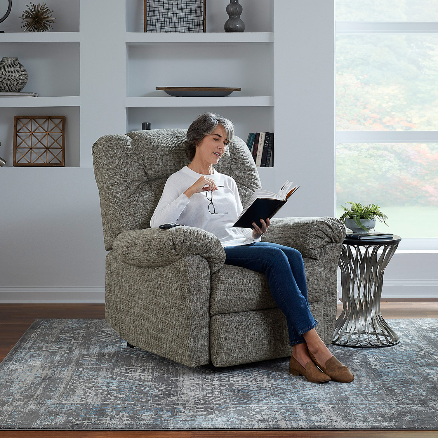 Troubador - Robust Sized 2-motor Power Lift Recliner Featuring Beast Construction - 1B52 1B52