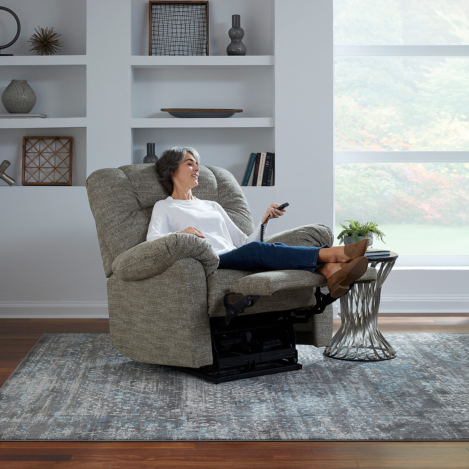 Troubador - Robust Sized 2-motor Power Lift Recliner Featuring Beast Construction - 1B52 1B52