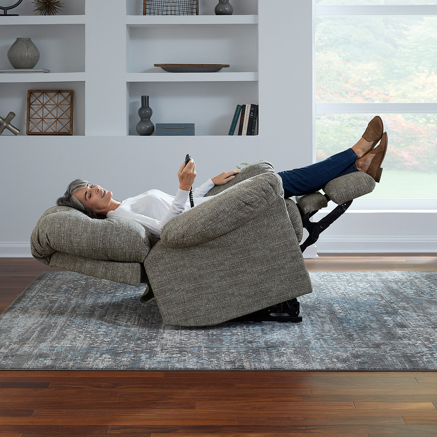 Troubador - Robust Sized 2-motor Power Lift Recliner Featuring Beast Construction - 1B52 1B52