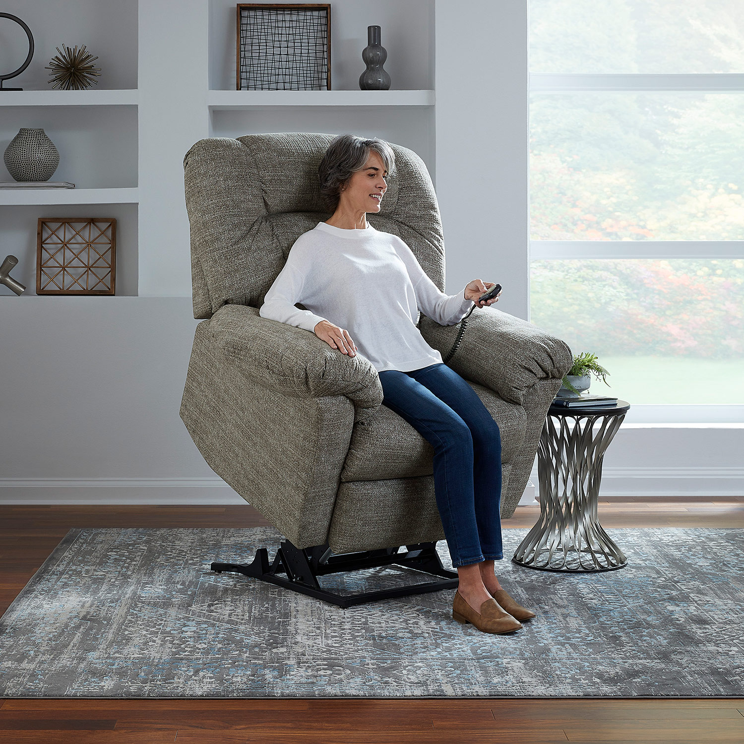 Troubador - Robust Sized 2-motor Power Lift Recliner Featuring Beast Construction - 1B52 1B52