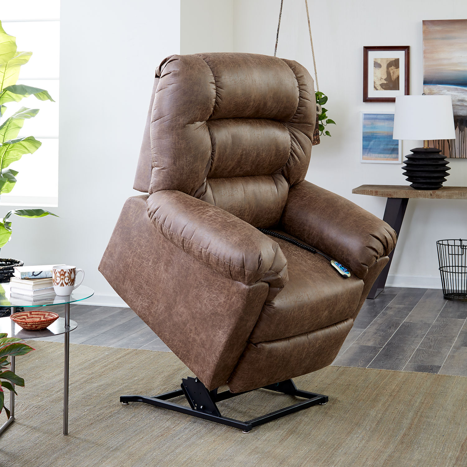 Troubador - Robust Sized 2-motor Power Lift Recliner Featuring Beast Construction - 1B52 1B52