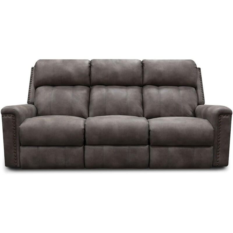 Double Reclining Sofa With Nails 1C01N