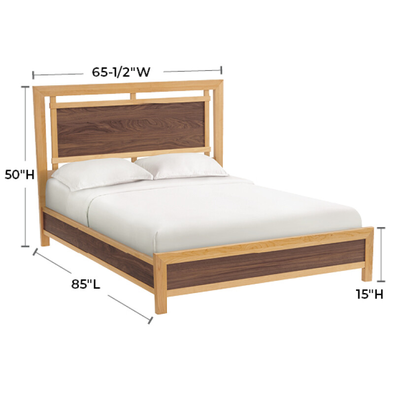 2010 Addison Queen Panel Bed 2010DUET