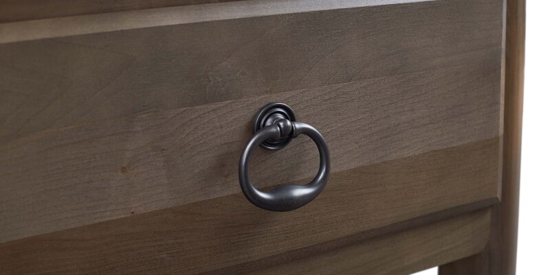 Heritage Bedside Table 20150271ZDKCHESTNUTAPRINGPULL