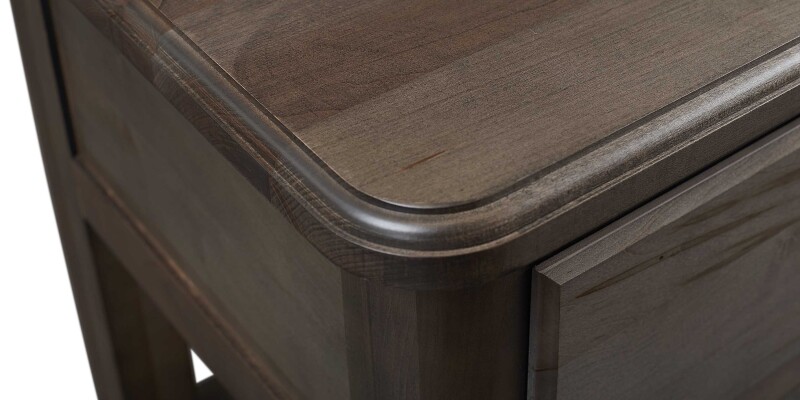 Heritage One Drawer Nightstand 20150272ZGREYLANAPRINGPULL