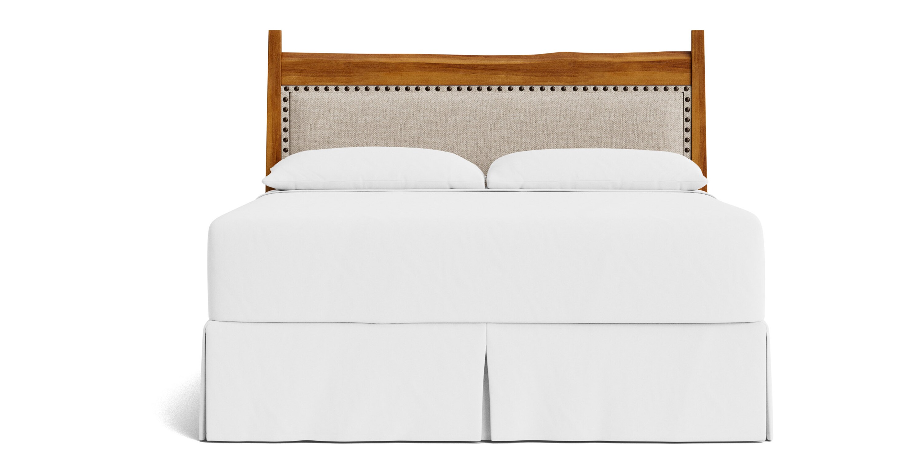 Heritage Live Edge Upholstered Bed 2015H163F23
