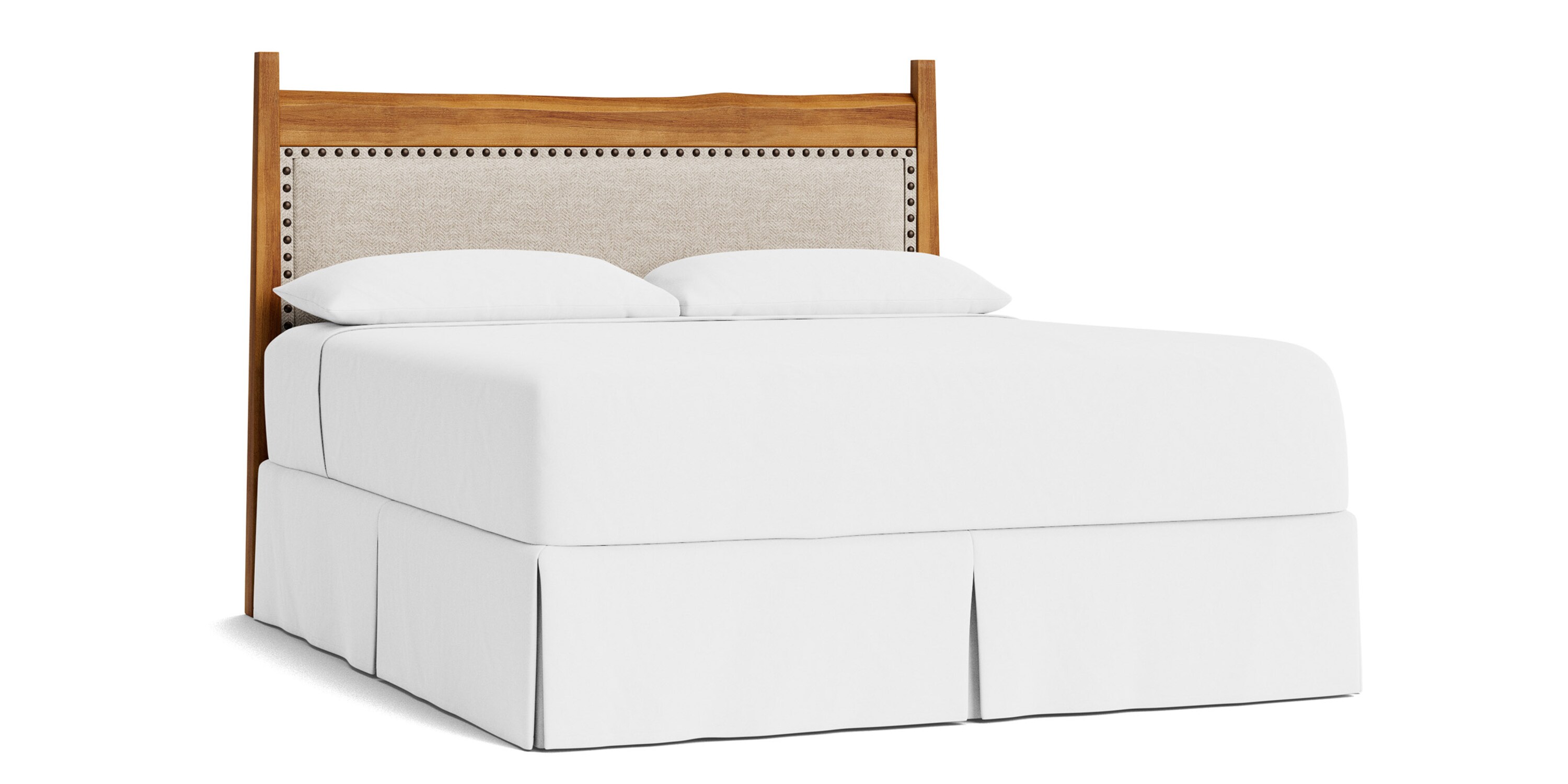 Heritage Live Edge Upholstered Bed 2015H163F26