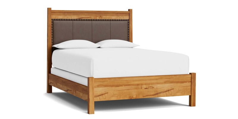 Heritage Leather Upholstered Bed 2015K156LLOWKIT54