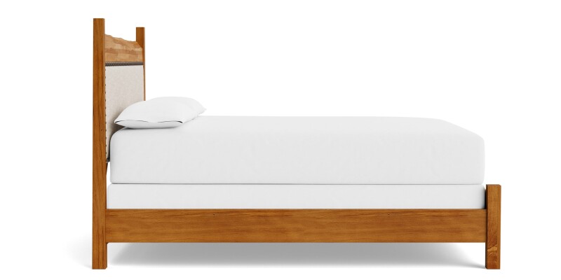 Heritage Live Edge Upholstered Bed 2015K163FLOWKIT34