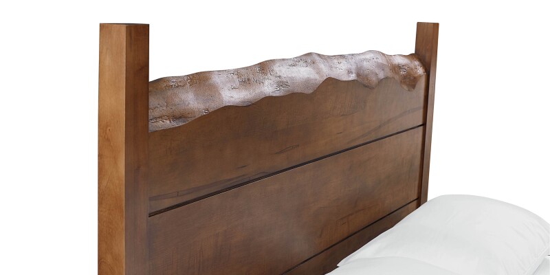 Heritage Live Edge Panel Bed 2015K169SANDSTONELOW