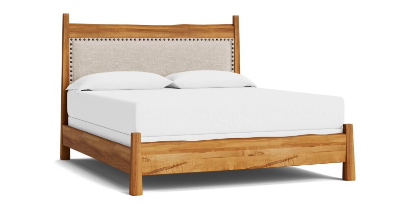 Heritage Live Edge Upholstered Bed 2015K173FLOWKIT30