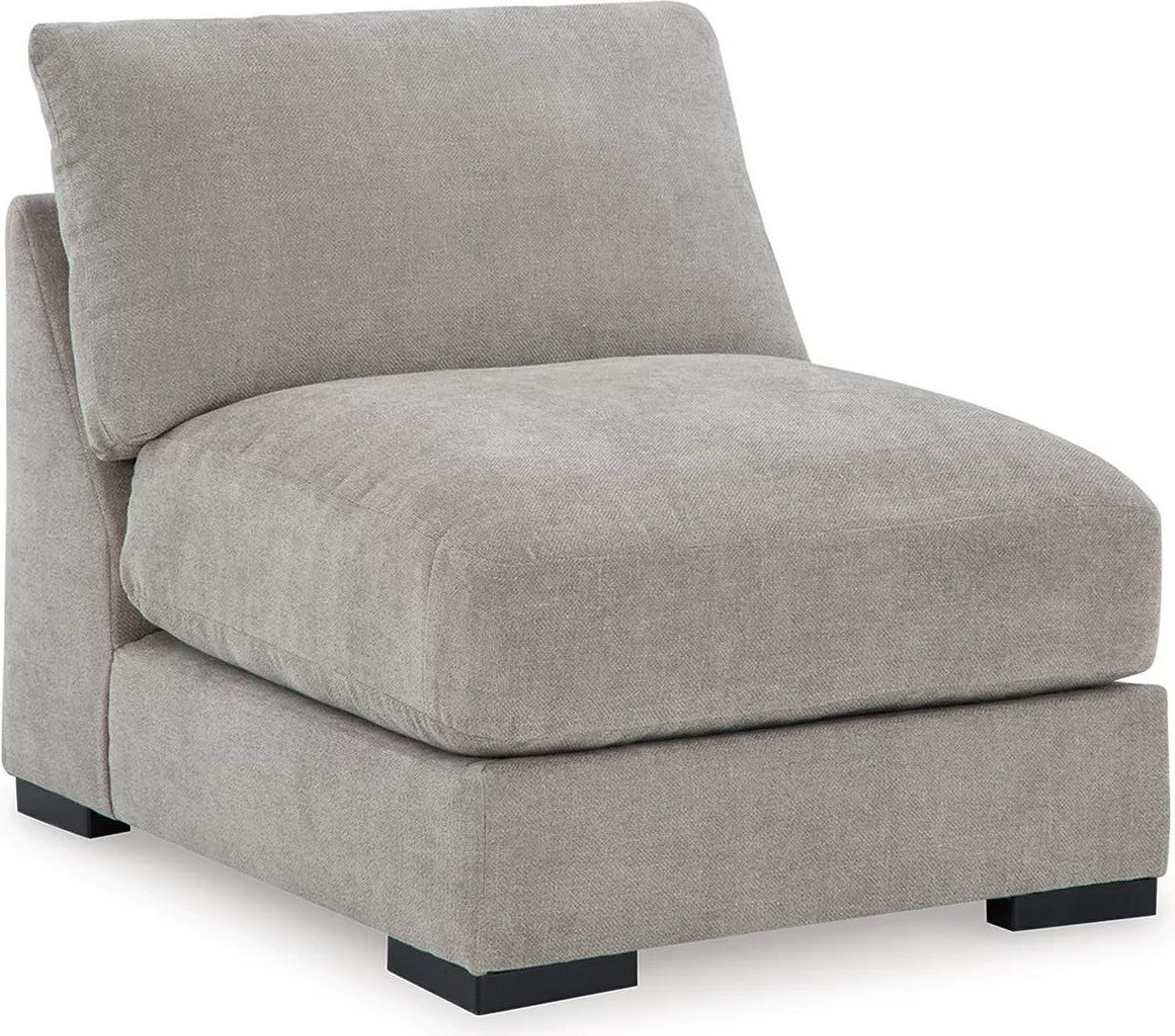 Aslan Court Armless Chair In Pebble 2030546
