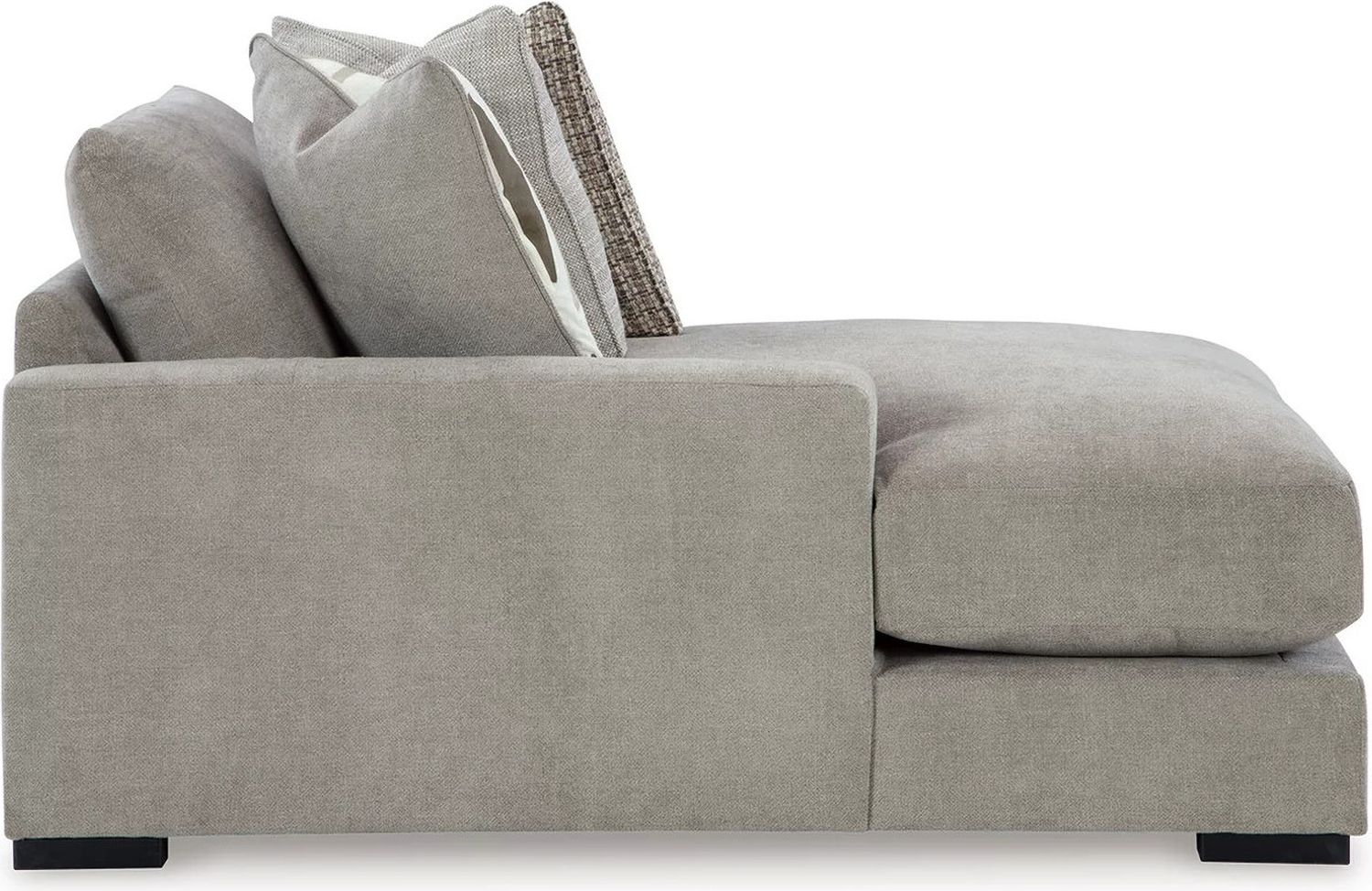 Aslan Court 4-Piece Sofa Pit Sectional In Pebble 20305S5