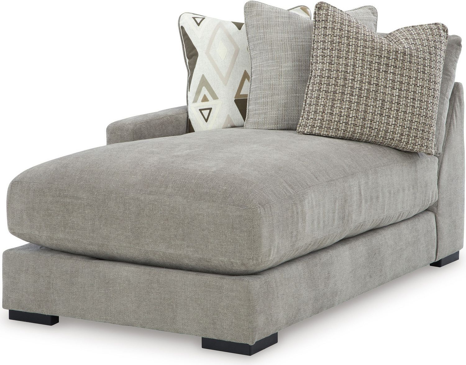Aslan Court 6-Piece Sectional with Chaise In Pebble 20305S8
