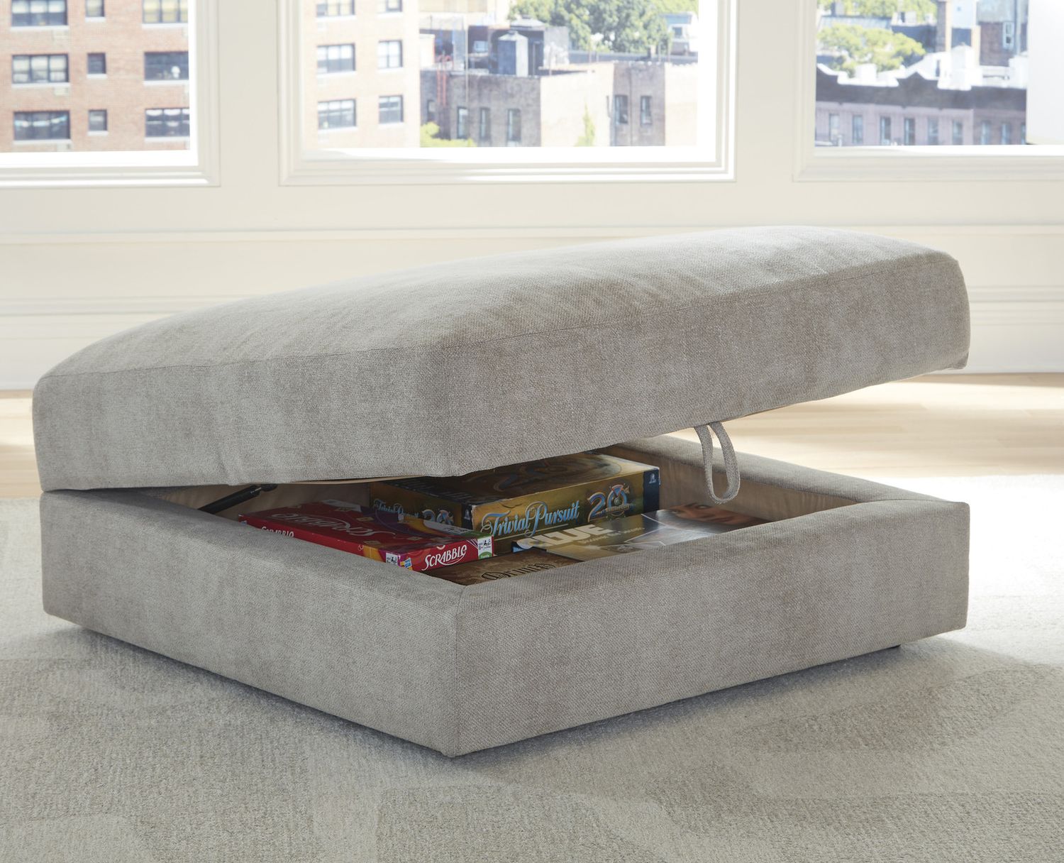 Aslan Court 6-Piece Sectional with Chaise In Pebble 20305S8