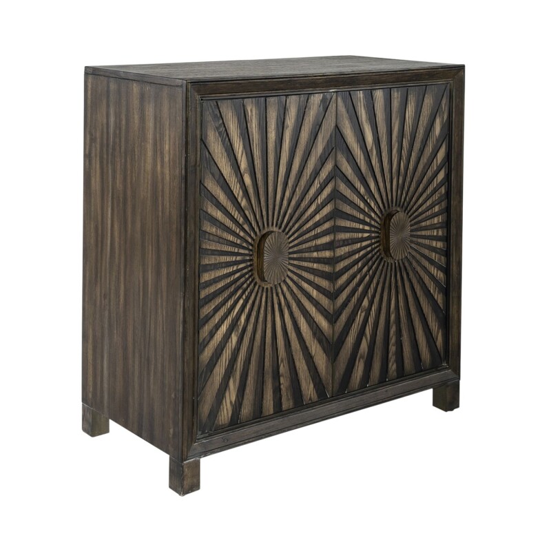 Chaucer 2 Door Wine Accent Cabinet 2041AC3839