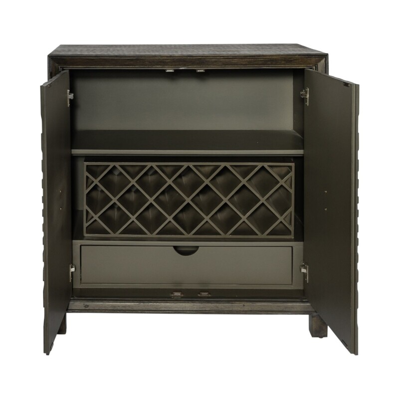 Chaucer 2 Door Wine Accent Cabinet 2041AC3839